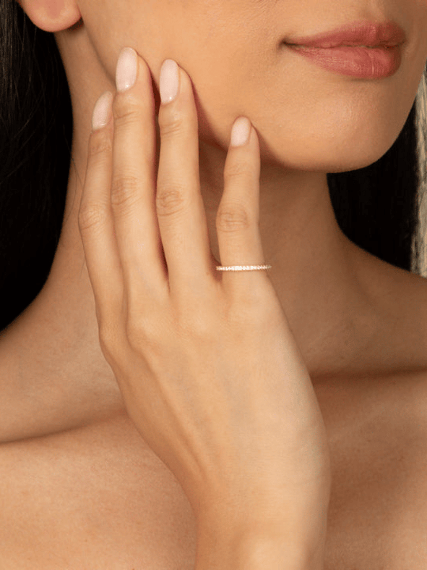 Bague fine minimaliste