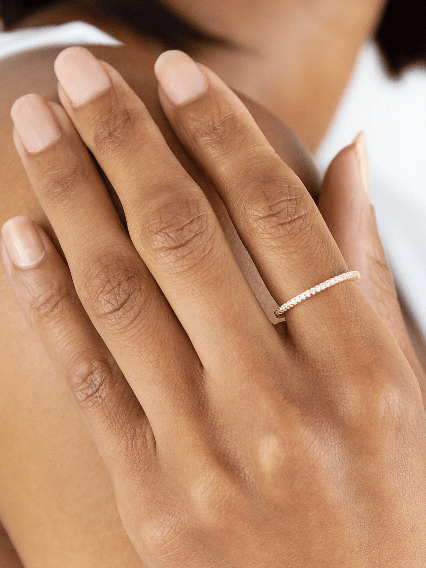 Bague fine minimaliste