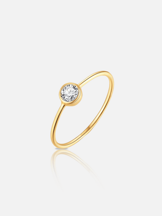 Bague élégante et épurée
