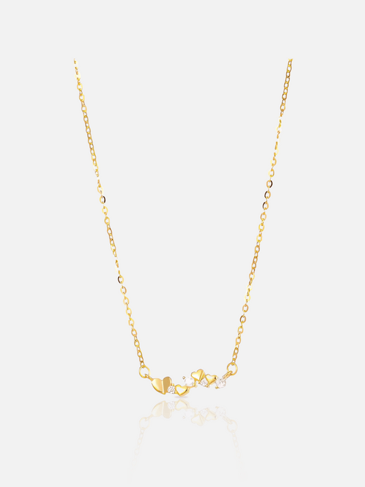 Collier en forme de cœur