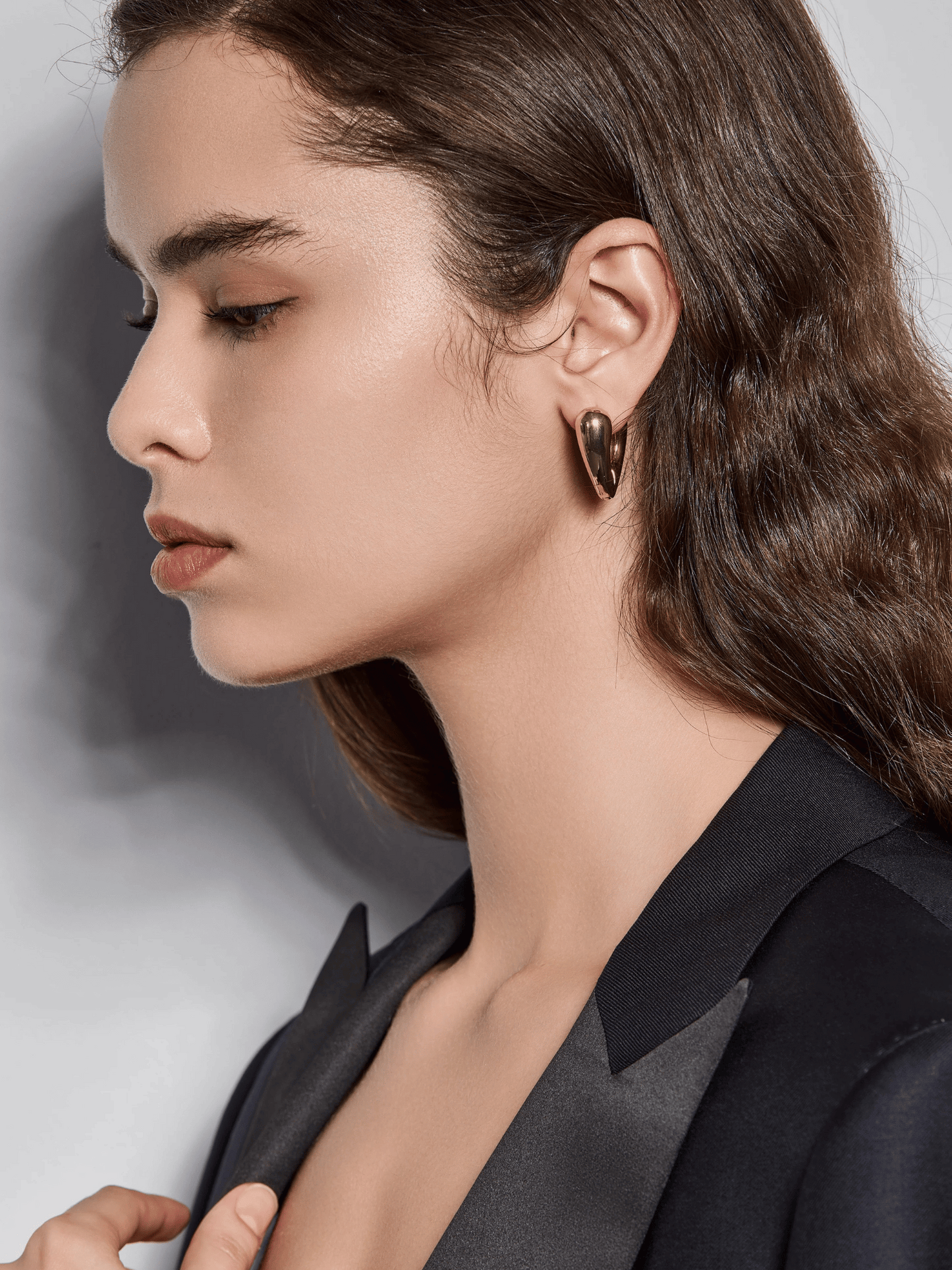 Boucles d'oreilles en forme de cœur