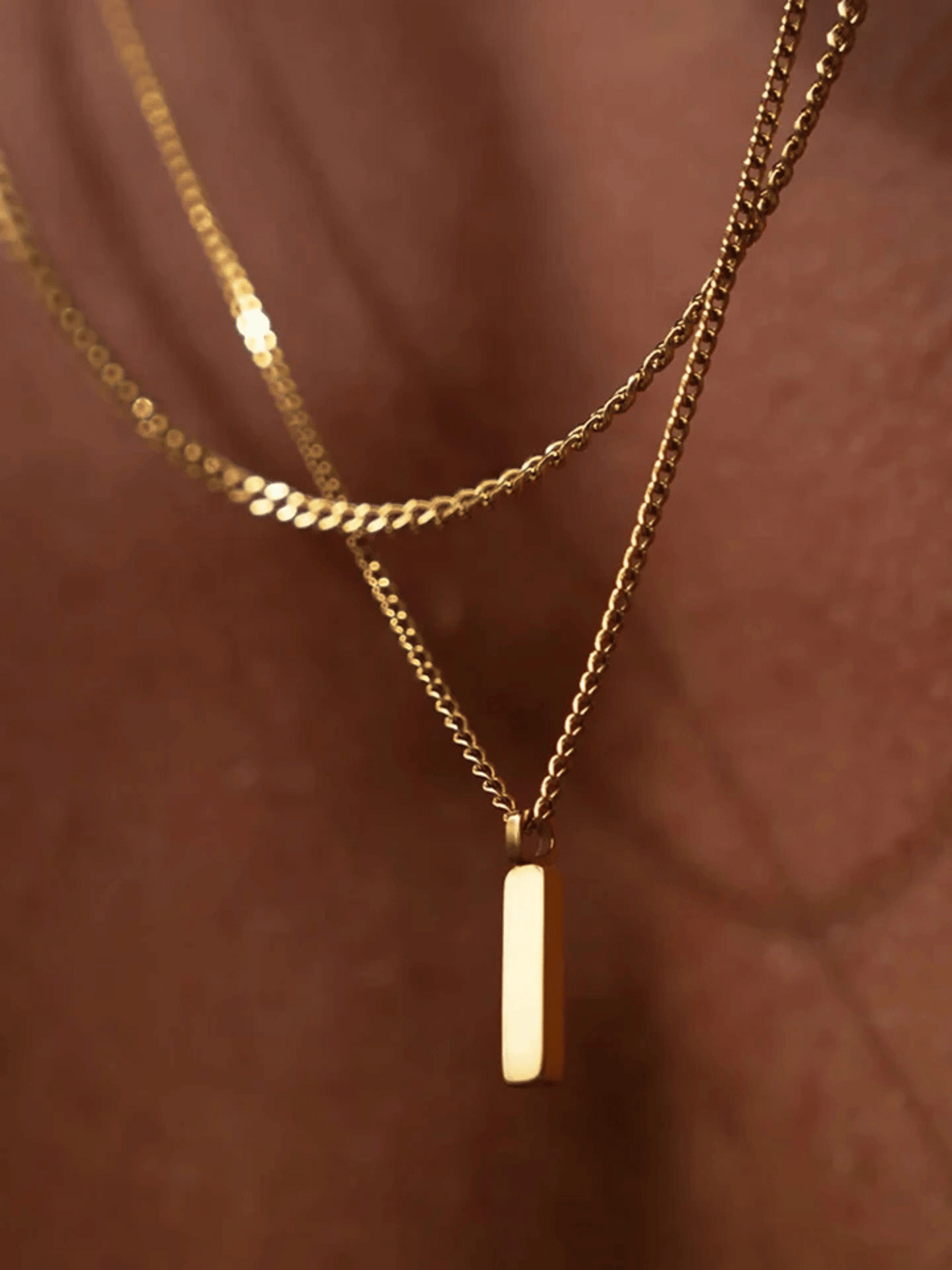 Cuban Square Chain Necklace