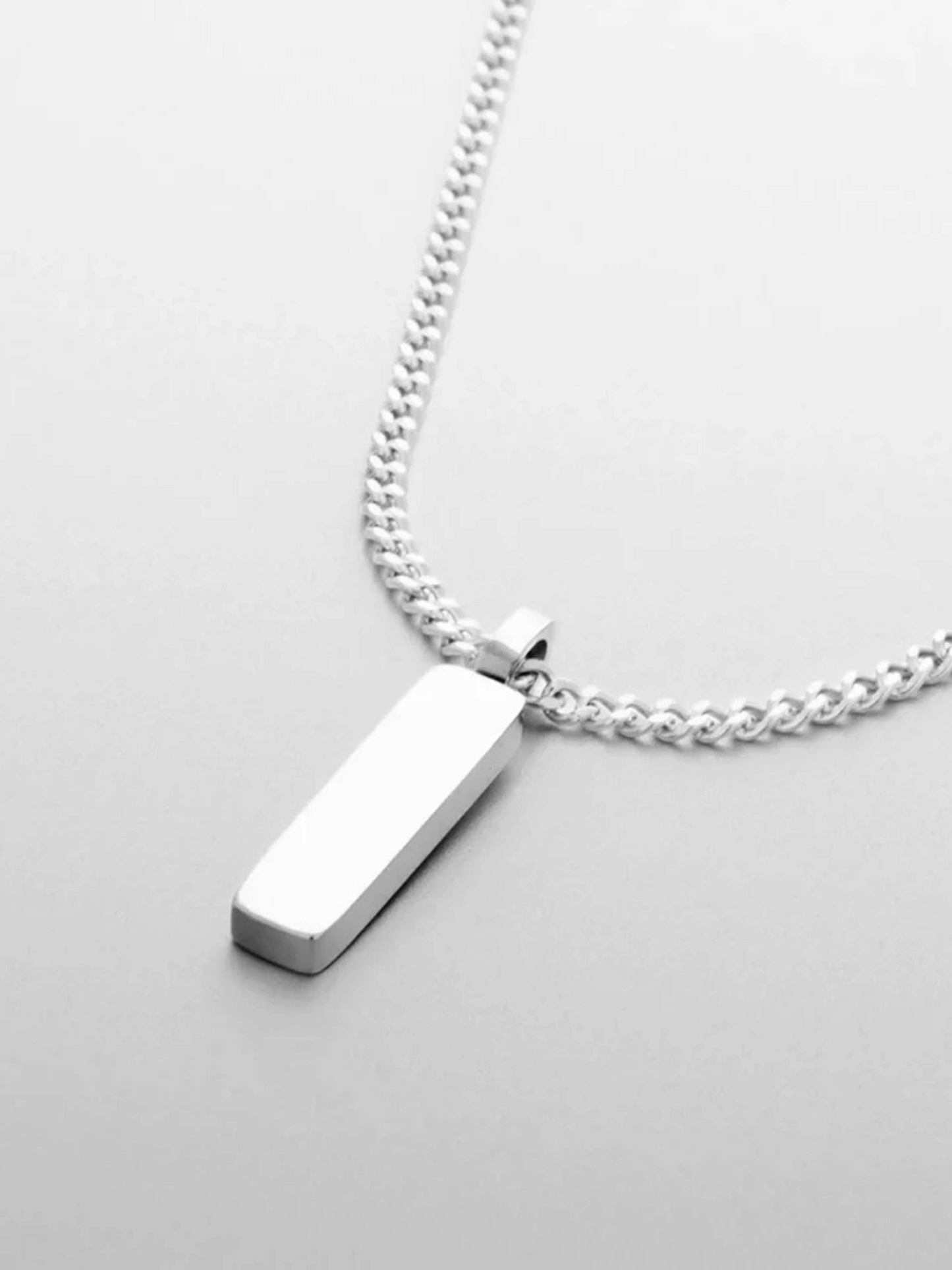Cuban Square Chain Necklace