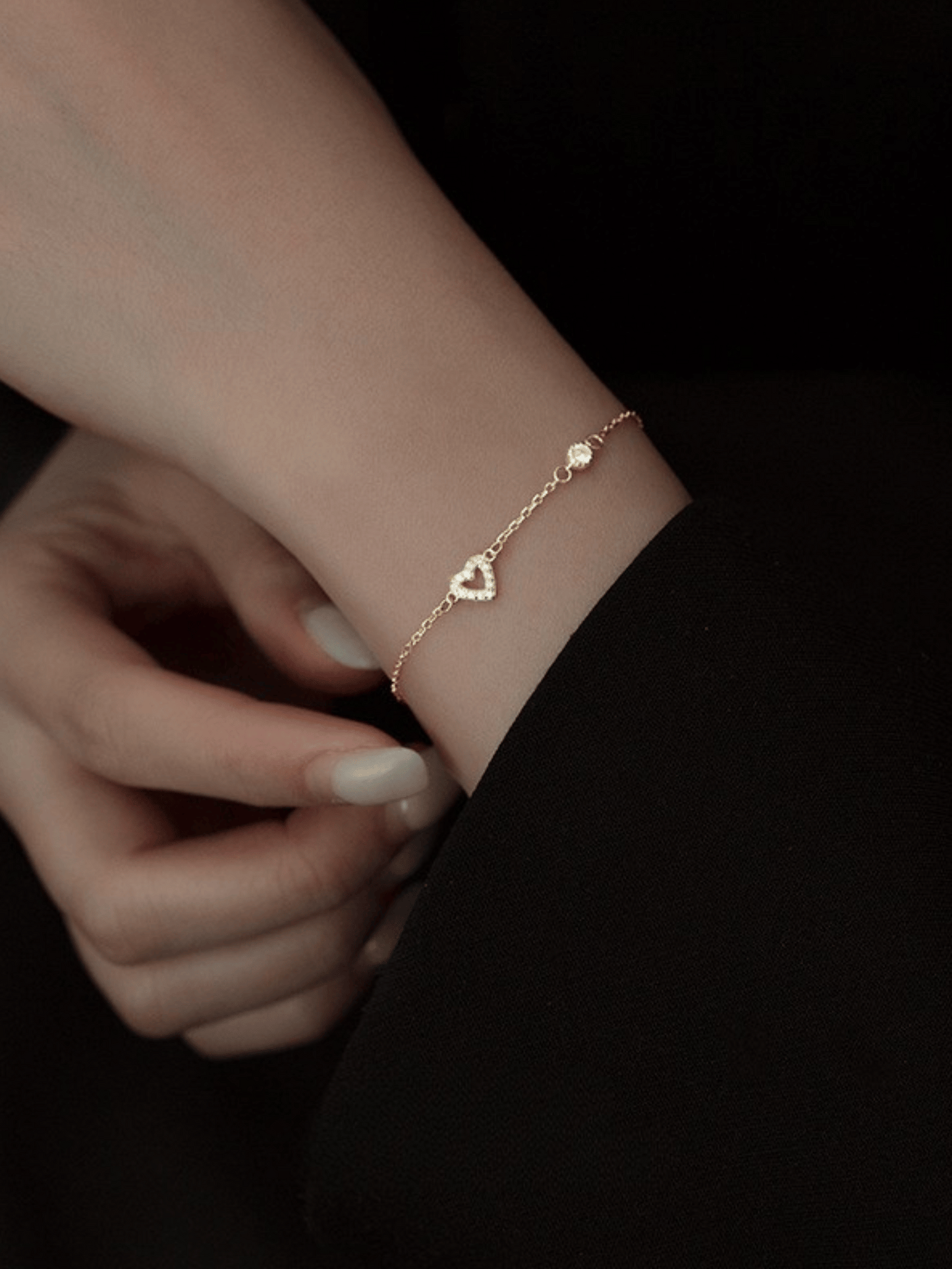 Heart Zircon Bracelet