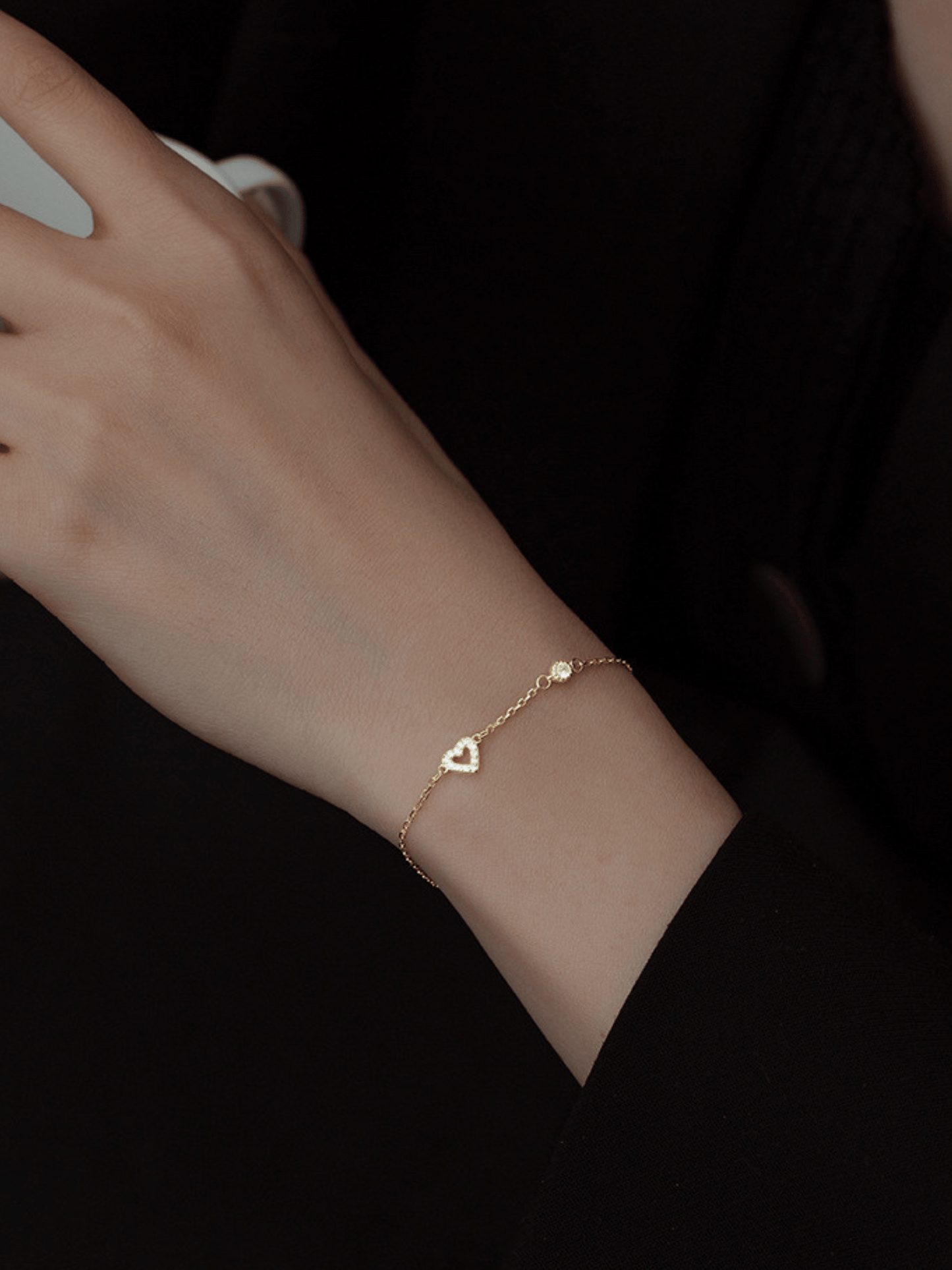 Heart Zircon Bracelet