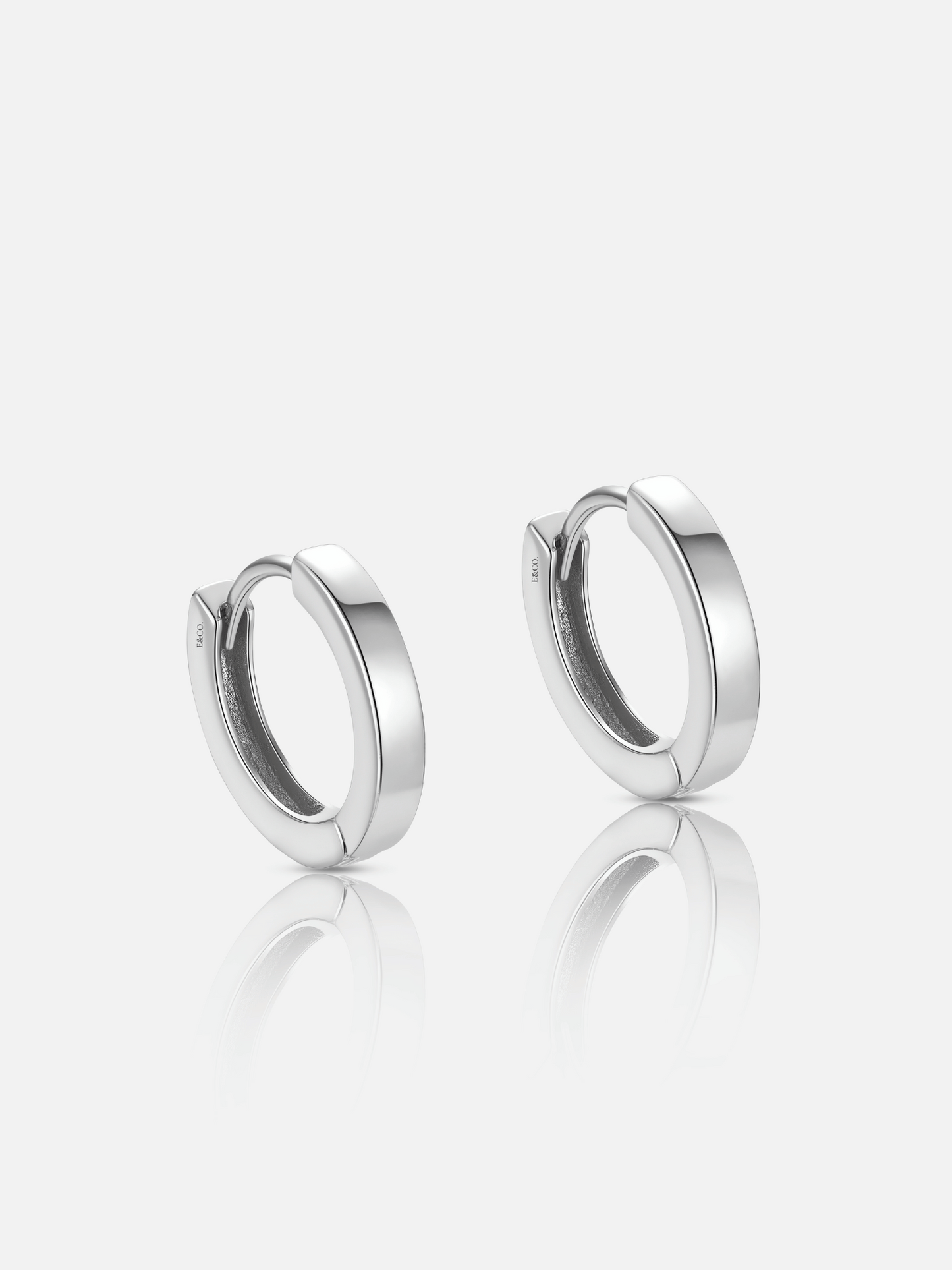 Boucles d'oreilles créoles circulaires