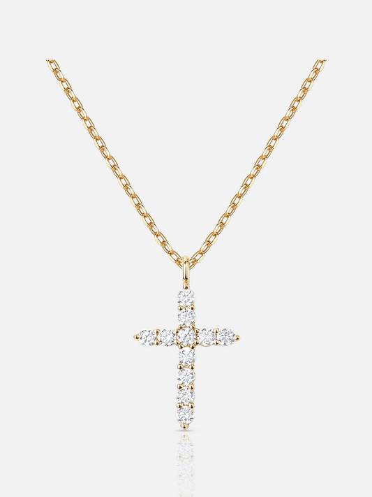 Collier pendentif croix