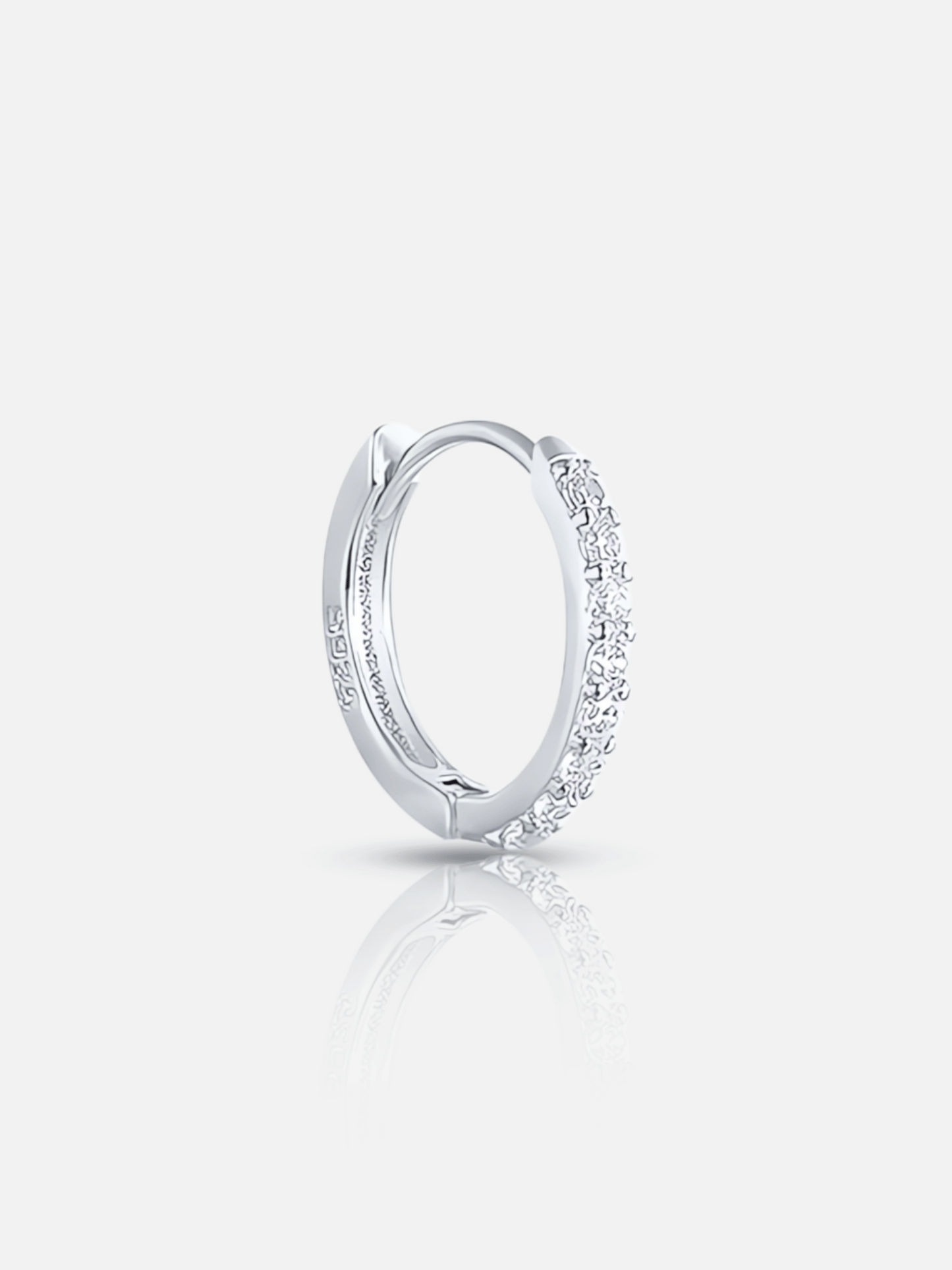 Boucles d'oreilles Huggie étincelantes