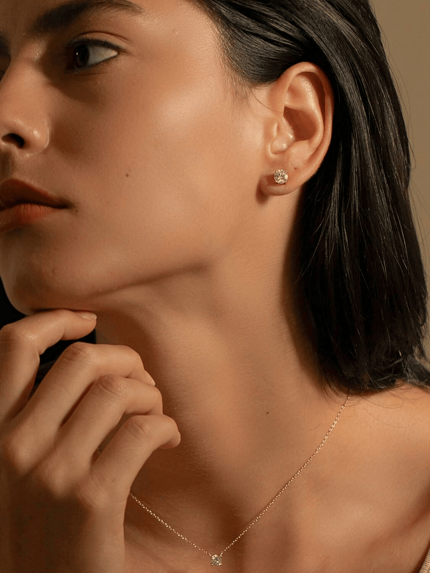 Boucles d'oreilles rondes en argent