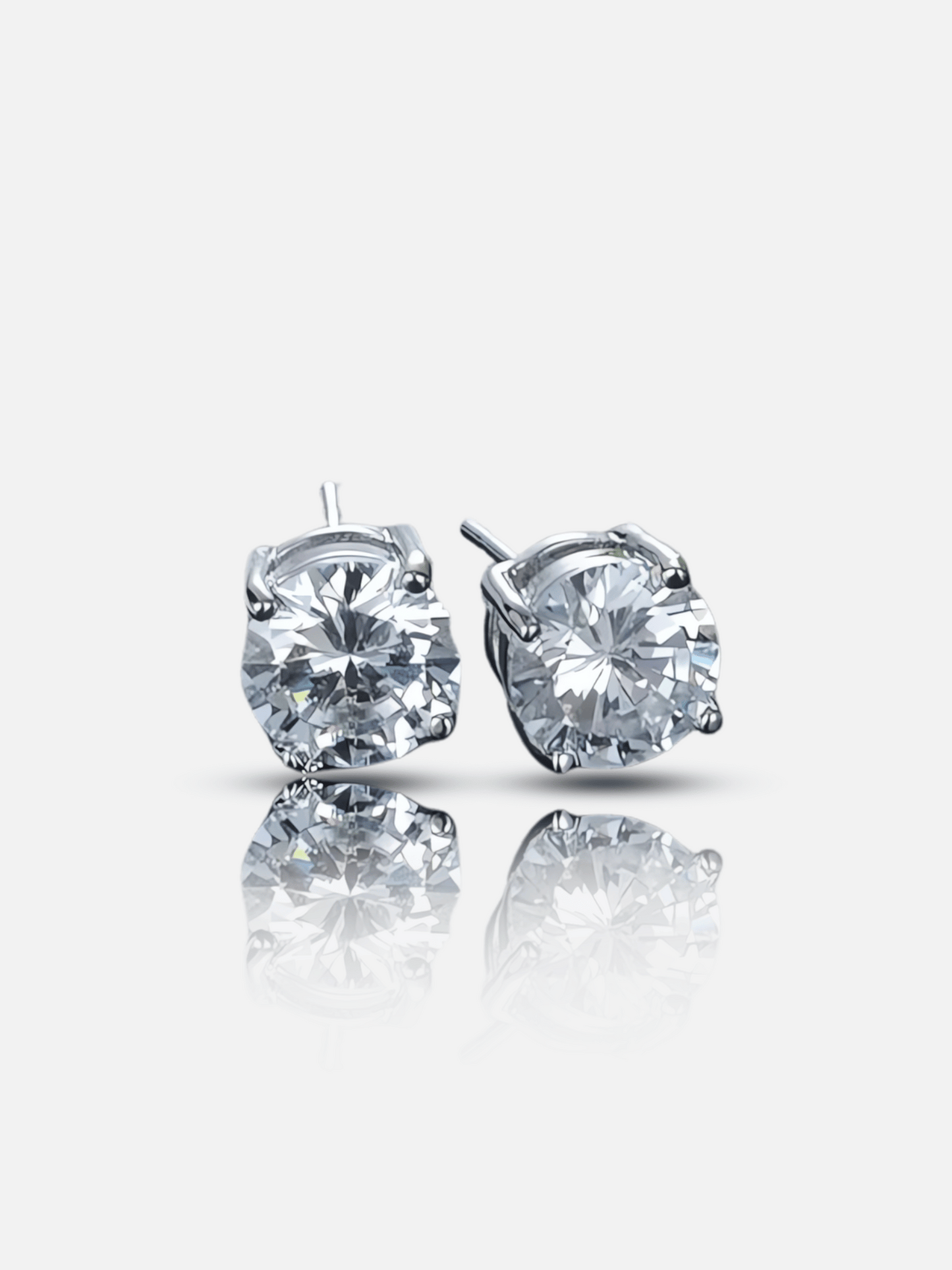 Boucles d'oreilles rondes en argent